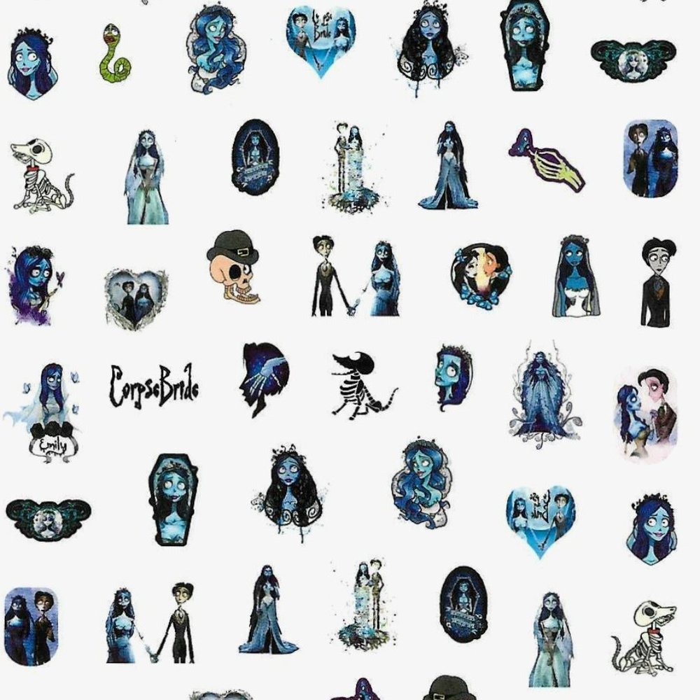 Nail Art Water Decals Stickers